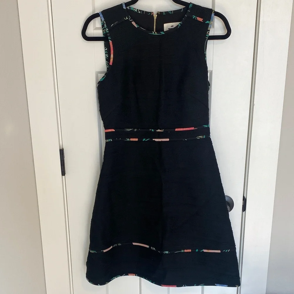 Kate Spade Black Dress with Colorful Accents